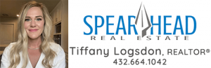 spearhead real estate, Tiffany Logsdon logo